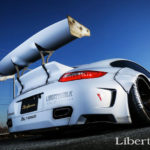 LB Rear Wing Ver.1 (Big wing) for Porsche 997 Turbo