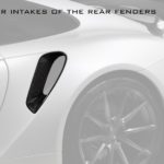 TopCar Design Air Intakes of the Rear Fenders, 2 pcs, Visible Carbon for 991 Stinger GTR GEN.2