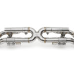 Fabspeed Porsche 991 Carrera Valvetronic Center Muffler Bypass X-Pipe (Valved Exhaust Only) (2012-2016)