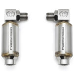 Fabspeed Universal 90 Degree O2 Spacers with Catalytic Converters - Pair