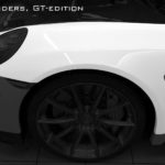 Front Fenders GT-edition, 2 pcs, Primed Carbon for 991 Stinger GTR GEN.2