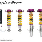 KW Clubsport 2-Way Coilover Kit - Porsche 911 (997) Turbo Coupe for 2008 Porsche 911 Targa 4