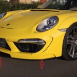 TopCar Design Front Lip, Carbon for 991 Carrera Stinger