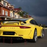 TopCar Design Rear Bumper Diffuser, Carbon for 991 Carrera Stinger