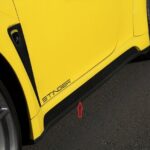 TopCar Design Side Skirts Bottom part Carbon for 991 Carrera Stinger