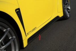 TopCar Design Side Skirts Bottom part Carbon for 991 Carrera Stinger