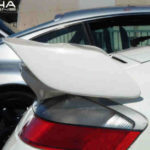 Misha Design Porsche 996 Turbo GT2 wing on white 996 TT