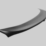 Moshammer Decklid Spoiler for 991 Carrera