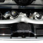 Carbon fiber air box for Porsche 997 tt 2007-09