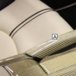 Handbrake cover, Black carbon fiber