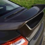 Mansory GT Rear spoiler, Visible carbon fiber primed without clear coat for 997 / 911 Carrera