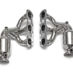 Exhaust-997.2 Carrera Sport Headers with 200-cell HJS Sport Cats
