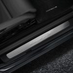 Door entry guards in stainless steel