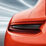 Tail lights, darkened