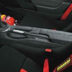 Rear Center Console in Alcantara