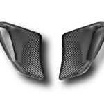 TopCar Air intakes of the Rear Fenders, 2 pcs, Visible Carbon for Porsche 992 Turbo(s) Light Pack