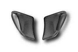 TopCar Air intakes of the Rear Fenders, 2 pcs, Visible Carbon for Porsche 992 Turbo(s) Light Pack
