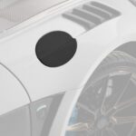 TopCar Fuel Tank Flap, Visible Carbon for 992 Cabrio Stinger GTR Carbon Edition