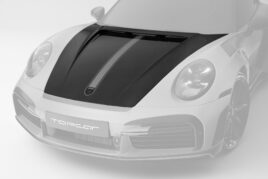 TopCar Hood, Visible Carbon for 992 Cabrio Stinger GTR Carbon Edition