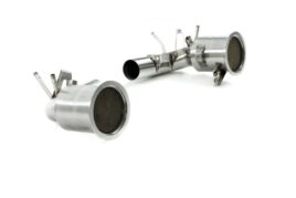 TopCar Inconel Exhaust (Kline) - 100/200 cell HJS cat or Decat Pipespipe set 2 pcs. for Porsche 992