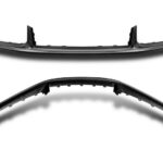TopCar Lip of the Front Bumper, Visible Carbon for Porsche 992 Turbo(s) Light Pack