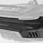 TopCar Rear Bumper Visible Carbon for 992 Cabrio Stinger GTR Carbon Edition