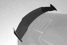 TopCar Rear Spoiler Visible Carbon for Porsche 992 Turbo(s) Light Pack