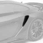 TopCar Design Air intakes of the Rear Fenders, 2 pcs, Visible Carbon for 992 Stinger GTR Limited Carbon Edition