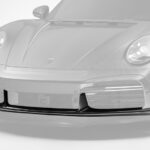 TopCar Design Lip of the Front Bumper, Visible Carbon for 992 Stinger GTR Limited Carbon Edition