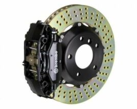 Brembo 4 Piston Brake Kit with Cross-Drilled Rotors for 993 C2/C4 1995-1998