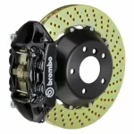 Brembo 4 Piston Brake Kit with Cross-Drilled Rotors for 993 C2/C4 1995-1998
