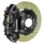 Brembo 4 Piston Brake Kit with Cross-Drilled Rotors for 996 C2 1997-2004