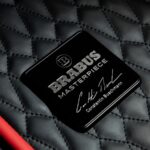 BRABUS Floor Mats Leather Quilted for 911 Turbo