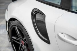 CMST Conversion Kit Carbon Fiber Rear Fender Vent Trim for Porsche 911 (991.1/991.2) Base Model 2012-2018