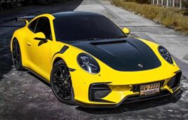 CMST Partial Carbon Fiber Front Bumper & Front Lip for Porsche 911 (991.1) 2012-2015