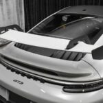 Porsche 911-992: GT3 Wing Kit: Engine Cover + Duck Spoiler + Vented Deck Lid: Fits Carrera 4S, Targa & Turbo: OEM Coupe & Convertible
