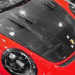 Porsche 991 Forged Carbon Fiber Front Hood Bonnet as OEM Replacement for GT3 RS / GT2 RS fits 991.2