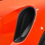 Porsche 991 GT3 RS Carbon Fiber Intercooler Airvent Covers Rear Fenders