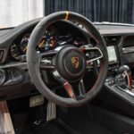 Porsche 991 GT3 RS Carbon Fiber Performance Steering Wheel with Leather & Alcantara Suede