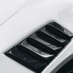 Porsche 992 911: RS Vented Front Fenders with Louvres : Forged Carbon Fiber : Replacement GT3RS : Fits the OEM GT3