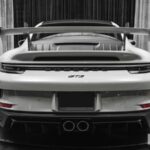 Porsche 992 Rear Bumper and Carbon Fiber Diffuser: Fits the OEM 992 GT3