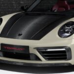 TopCar Visible Carbon Lip of the Front Bumper for 992 Stinger Light Pack